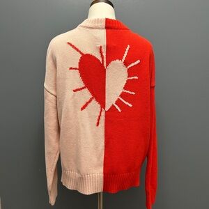 XOKR Kerri Rosenthal Radiant Heart Pullover Sweater